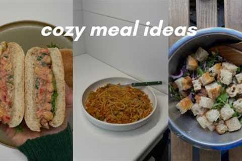 a week of easy & cozy fall meals (vegan & balanced)