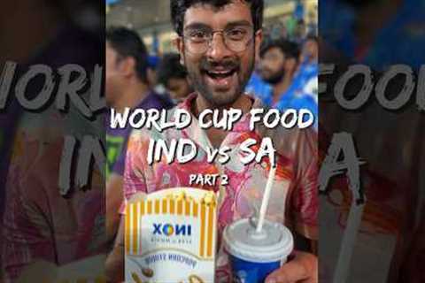 World Cup Stadium Food - Kolkata (2/2) 🏏🏆🍕