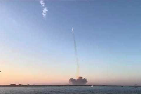 Starship Launch 11/18/23 - Isla Blanca / South Padre Island - B9/S25 (wide view + audio!)