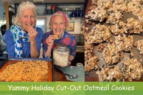 Yummy Holiday Cut-Out Oatmeal Cookies