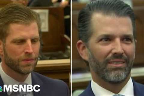 ‘Very fraught, very contentious’: Eric Trump’s second day testimony in NY fraud trial scrutinized