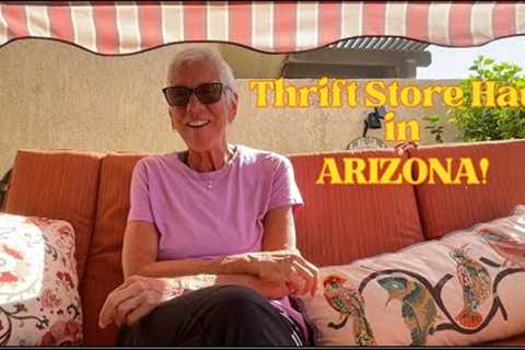 THRIFT STORE SHOPPING AT GOODWILL IN ARIZONA - LULU GOT SOME SMOKIN'' DEALS - LIFE IS GOOD!!