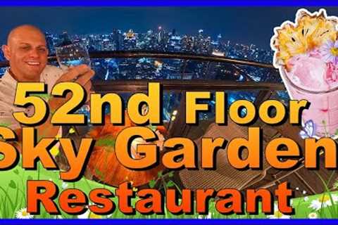 Saffron Sky Garden at Banyan Tree Hotel Bangkok REVIEW - Stunning View, Food & Service