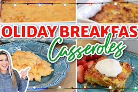 *GENIUS* Christmas Breakfast Casseroles | Super Easy, Prep-Ahead & Absolutely DELICIOUS!
