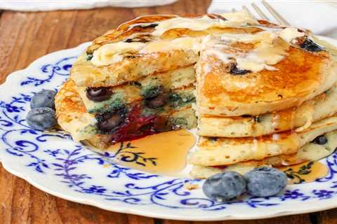 Blueberry Buttermilk Pancakes