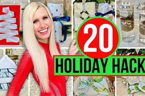 *20* GENIUS HOLIDAY HOME HACKS YOU MUST SEE TO BELIEVE!