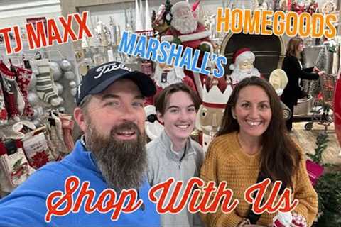 Christmas Shop With Us! Finding The Hottest New Finds At TJ MAXX, HomeGoods & Marshall’s