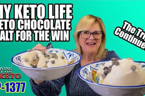 MY KETO LIFE   KETO CHOCOLATE MALT FOR THE WIN  #ketochow #kcmysteryflavor # keto