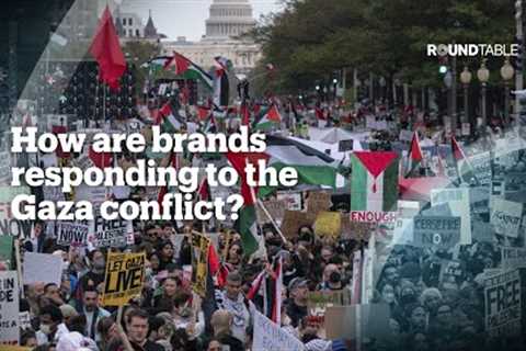 How are brands responding to the Gaza conflict?