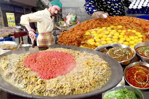 LETHAL STREET FOOD IN PAKISTAN | DELICIOUS MASALA TAWA FRY QEEMA | BEEF MINCED RECIPE