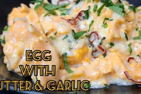 BUTTER GARLIC EGG RECIPE | UNIQUE EGG RECIPE | BREAKFAST IDEA