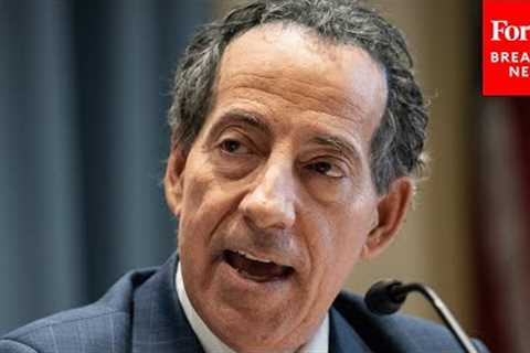 ''Stupid Blundering Investigation'': Jamie Raskin Tees Off On GOP''s Biden Impeachment Inquiry