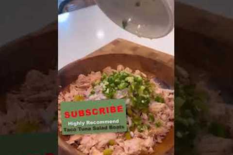 Taco Tuna Salad Boats in Less than 30 Minutes #ketorecipes