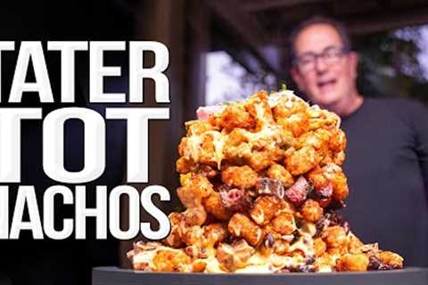 SERIOUSLY EPIC TRASH CAN TATER TOT NACHOS (AKA TOTCHOS!) | SAM THE COOKING GUY