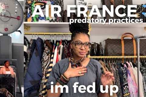 VLOGMAS XIV • DISGUSTED WITH @airfrancefr  •PREDATORY SELECTION • SCAMMING CUSTOMERS