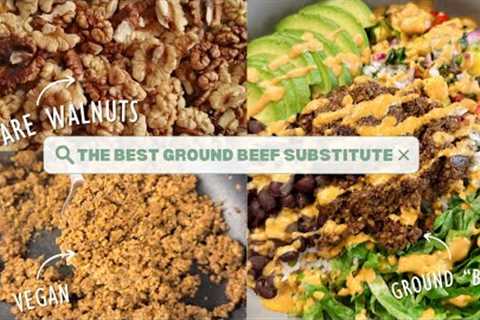Are Walnuts the BEST Vegan Ground Beef Substitute? | Easy, healthy, delicious plant-based recipes