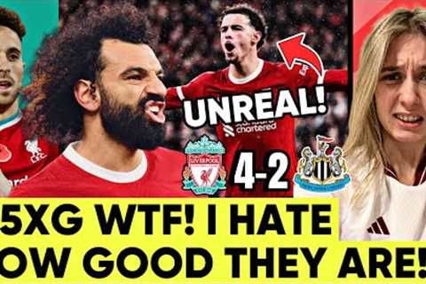 It''s Not Fair! Salah is Unreal! Jota & Curtis Jones game changers! Liverpool 4-2 Newcastle..