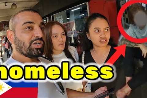 In search of homeless foreigner in the Philippines