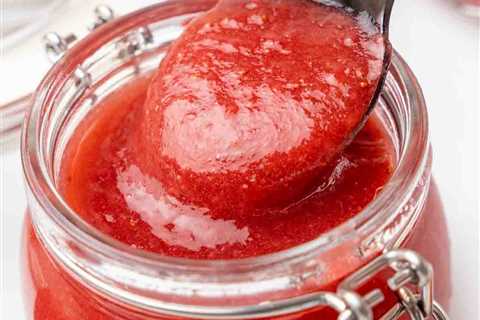Easy Strawberry Coulis