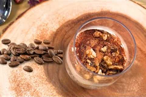 High-protein Easy Tiramisu Rice Cake Breakfast Recipe - Keeps You Feeling Full All Day!