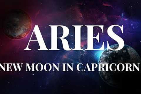✨ARIES YOUR ANCESTORS ARE TELLING YOU INTEND & CREATE MIRACLES AWAIT! NEW MOON IN CAPRICORN 🌚