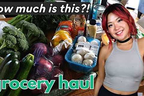 VEGAN GROCERY HAUL 2024... Is Budget Friendly Even Possible Now?! #veganuary