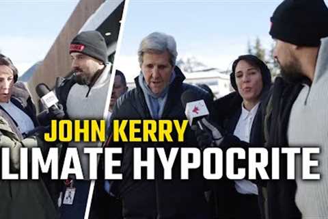 John Kerry Can''t Answer Climate Hypocrisy | Avi Yemini