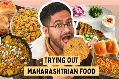 EATING MAHARASHTRIAN FOOD FOR 24 HOURS | MISAL PAV, MASALA PAV, ZUNKA & MORE..WHAT DID I LIKE?