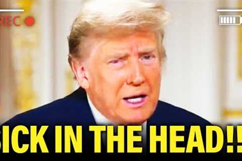 BARKING MAD Trump Gives OFF THE WALL Interview