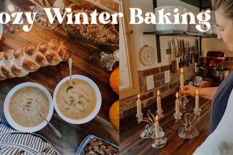 Cozy Winter Baking | Slow Living Day at the Cottage