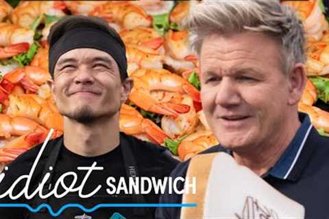 Can a Professional Eater Make the Best Shrimp Sandwich for Gordon Ramsay? (ft Matt Stonie)