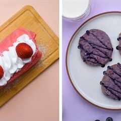 These fruit desserts pop with color!