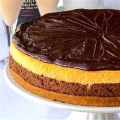 Chocolate Truffle Irish Cream Cheesecake
