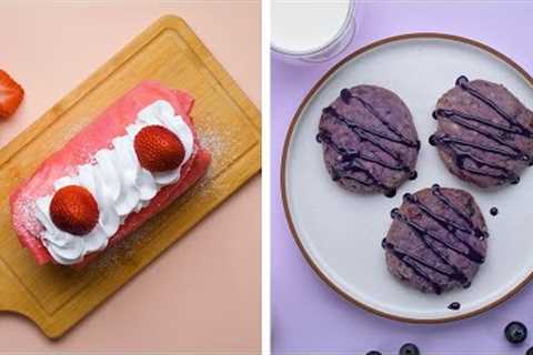 These fruit desserts pop with color!