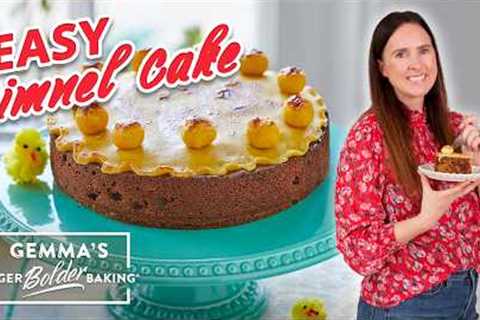 Easy Simnel Cake Recipe (Easter Fruitcake)
