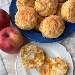 CHEESY APPLE BISCUITS