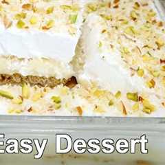 Dessert with 1/2 Liter Milk | Easy Dessert Recipe
