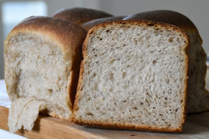 20% Rye Sourdough Shokupan Sandwich Bread