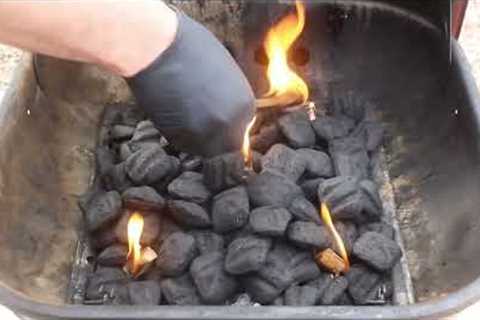 Beginner Charcoal Grilling Tips (No fluid needed)