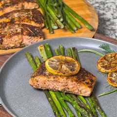 Easy Salmon on the Blackstone Griddle