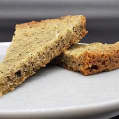 Chewy Earl Grey Shortbread Bars - Wicked Handy