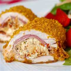 Goat Cheese Stuffed Chicken Breasts with Capocollo Ham