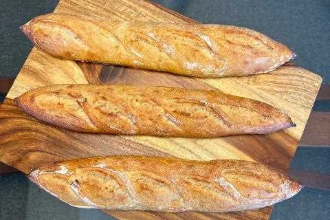 Spelt Sourdough Baguettes 78% Hydration