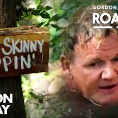 Skinny Dipping Goes WRONG | Gordon, Gino, and Fred's Road Trip | Gordon Ramsay