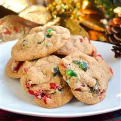 Chewy Light Fruitcake Cookies