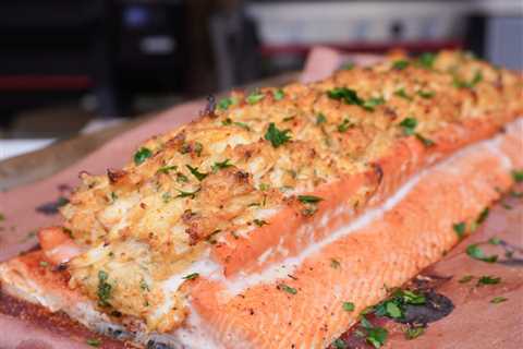 Smoked Stuffed Salmon