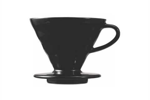 Ceramiczny zaparzacz Hario V60-2 w kolorze Matte Black