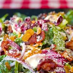 Radicchio Caesar Salad with Almonds