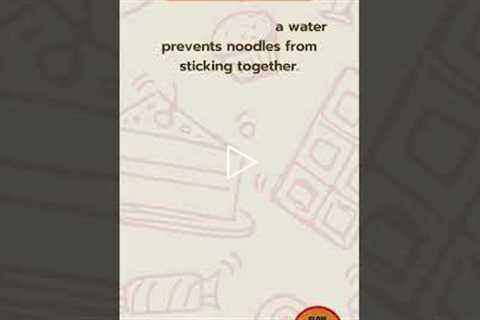Olive Oil Noodle Savior: Sticking Prevention 🍝