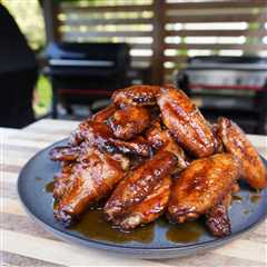 Smoked Maple Bourbon Wings